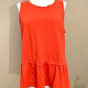 Old Navy Peplum Hem Tank Top
